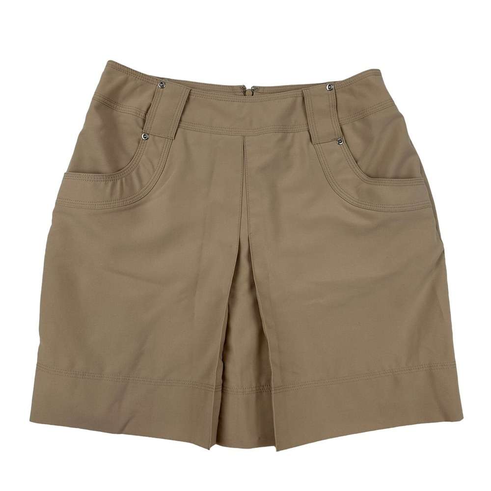 Swing Bette & Court Tanya Fit Skort Skirt W/ Shorts Sz 6 Pleated Pockets Stretch